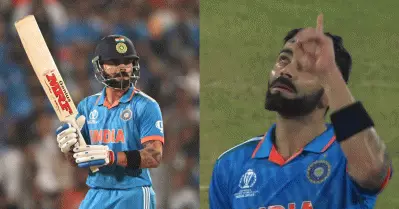അടിച്ചൊതുക്കി വിരാട്; ഈ ലോകകപ്പിലെ ആദ്യ ഏഷ്യന്‍; മറ്റൊരു റെക്കോഡില്‍ കരിയറും തിരുത്തിക്കുറിച്ചു