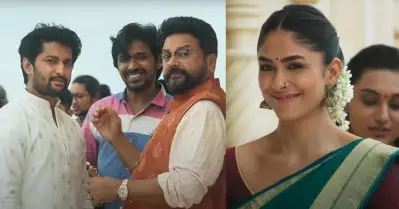 ഹെഷാമിന്‌റെ സംഗീതത്തില്‍ പ്രണയിച്ച് മൃണാളും നാനിയും; ഹായ് നണ്ണയിലെ പാട്ട് പുറത്ത്