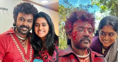 സീസറിനരികിൽ ചിരിയുമായി മലയരസി, ചിത്രം പങ്കുവെച്ച് നിമിഷ