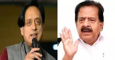 ഇസ്രഈല്‍ അനുകൂല പരാമര്‍ശത്തില്‍ ശശി തരൂരിനെ തിരുത്തി രമേശ് ചെന്നിത്തല