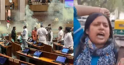 ‘പാസ് നല്‍കിയത് ബി.ജെ.പി എം.പി’; തൊഴിലില്ലായ്മയും കാര്‍ഷിക പ്രശ്‌നങ്ങളും തുറന്നുകാണിക്കാനായിരുന്നു പ്രതിഷേധമെന്ന് അറസ്റ്റിലായ യുവതി