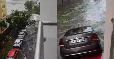 തമിഴ്നാടിനെ ദുരിതത്തിലാഴ്ത്തി മിഗ് ജൗമ് ചുഴലിക്കാറ്റ്