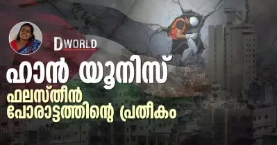 ഹാന്‍ യൂനിസ് ഫലസ്തീന്‍ പോരാട്ടത്തിന്റെ പ്രതീകം