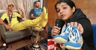 ‘അന്ന് ട്രോഫിയിൽ കാല് കയറ്റിവെച്ചപ്പോൾ അസ്വസ്ഥരായവർക്ക് ഇന്ത്യൻ താരം ബൂട്ടുകൾ ഉപേക്ഷിച്ച് കരിയർ അവസാനിച്ചപ്പോൾ അസ്വസ്ഥതയില്ല’