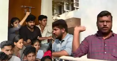 എസ്.എഫ്.ഐ പ്രതിഷേധം; സംഘപരിവാര്‍ അനുകൂലികളെ പുറത്ത് നിര്‍ത്തി കാലിക്കറ്റിലെ സെനറ്റ് യോഗം