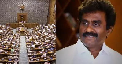 അമിത് ഷായുടെ മറുപടി ആവശ്യപ്പെട്ട് പ്രതിഷേധം; സഭയില്‍ ഇല്ലാതിരുന്ന ഡി.എം.കെ എം.പിക്കും സസ്പെന്‍ഷന്‍