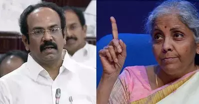 ദുരന്തത്തിന്റെ പിടിയിലുള്ള ജനങ്ങളെ പരിഹസിക്കുകയാണ് നിർമല സീതാരമൻ; കേന്ദ്ര ധനകാര്യ മന്ത്രിക്കെതിരെ തമിഴ്നാട് ധനകാര്യ മന്ത്രി