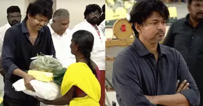 പ്രളയ ബാധിതര്‍ക്ക് സഹായ ഹസ്തം; ദുരിതത്തിലായ തൂത്തുകുടി സന്ദര്‍ശിച്ച് വിജയ്