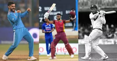 വിവിയന്‍-കോഹ്‌ലി-ഹോപ്; രണ്ട് തലമുറയിലെ ഇതിഹാസങ്ങള്‍ക്കൊപ്പം ഇനി വിന്‍ഡീസ് നായകനും; ചരിത്ര റെക്കോഡ്