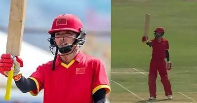 ചൈനീസ് ക്രിക്കറ്റിനിത് പുതുചരിത്രം; ക്രിക്കറ്റ് ലോകത്തിലേക്ക് പുത്തൻ താരോദയം