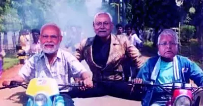 ‘നിതീഷ് കുമാർ കോർപ്പറേറ്റ് സി.ഇ.ഒമാർക്ക് മാതൃക, യു-ടേൺ ബോഡുകൾക്ക് പകരം അദ്ദേഹത്തിന്റെ ഫോട്ടോ മതി’; ട്രോളി സൈബർ ലോകം