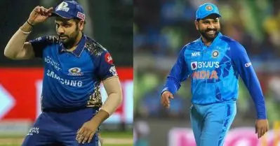 ക്യാപ്റ്റനായി മുംബൈയിൽ തോറ്റു, ഇന്ത്യയിൽ ജയിച്ചു; ചരിത്രത്തിന്റെ ഭാഗമായി രോഹിത്