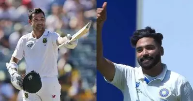 നാല് റണ്‍സ് മാത്രമെടുത്ത് സിറാജിനോട് തോറ്റെങ്കിലും നടന്നുകയറിയത് ചരിത്രനേട്ടത്തിലേക്ക്; ഇതിഹാസങ്ങള്‍ക്കൊപ്പം ഇനി എല്‍ഗറും