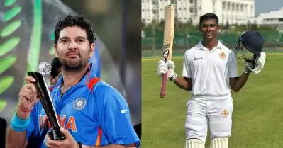 റെക്കോഡ് തകര്‍ക്കാനുള്ളതാണ്, ഇന്ത്യയുടെ ഭാവി സുരക്ഷിത കരങ്ങളില്‍; തന്റെ 358 റണ്‍സിന്റെ റെക്കോഡ് തകര്‍ത്തവനെ അഭിനന്ദിച്ച് യുവി