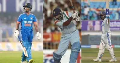 അരങ്ങേറ്റത്തില്‍ സിക്‌സ് അടിച്ചു റെക്കോഡ് ഇട്ട ത്രിമൂര്‍ത്തികള്‍