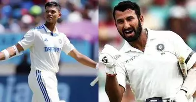 ദേ വീണ്ടും റെക്കോഡ്, ഇവന് മുന്നിൽ പൂജാര മാത്രം; ചരിത്രനേട്ടത്തിൽ രണ്ടാമൻ ജെയ്‌സ്വാൾ