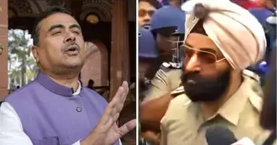പൊലീസ് ഉദ്യോഗസ്ഥനെ ഖലിസ്താനിയെന്ന് വിളിച്ചു; സുവേന്ദു അധികാരിക്കെതിരെ ബംഗാള്‍ പൊലീസ്