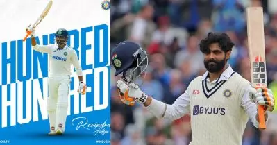 ഇത് കൊള്ളാലോ! 333ാം മത്സരത്തില്‍ 33/3ന് ക്രീസിലെത്തി 4444ാം സെഞ്ച്വറി; ക്രീസിലും കണക്കിലും ജഡേജ മാജിക്