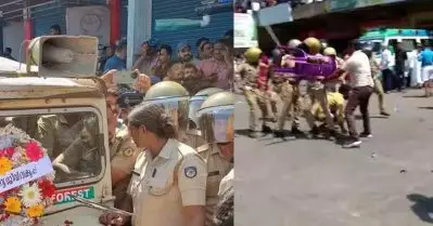 പുല്‍പ്പള്ളിയില്‍ വന്‍ജനരോഷം; ലാത്തിച്ചാര്‍ജ്ജും കല്ലേറും; പ്രതിഷേധം അക്രമാസക്തം