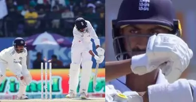കുറ്റി തെറിച്ചാലും ഞാൻ റിവ്യൂ എടുക്കും, ക്രിക്കറ്റ് ലോകത്തെ ചിരിപ്പിച്ച് ഈ ഡി.ആർ.എസ്; വീഡിയോ