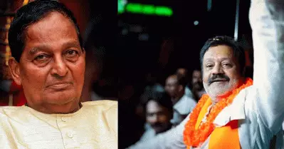 പത്മഭൂഷൺ കിട്ടണമെങ്കിൽ സുരേഷ് ഗോപിയെ അനുഗ്രഹിക്കണമെന്ന് ആവശ്യം; കലാമണ്ഡലം ഗോപിയുടെ മകൻ രംഗത്ത്