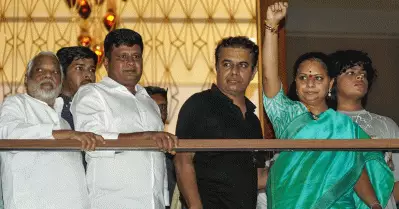 മദ്യ അഴിമതിക്കേസില്‍ അറസ്റ്റിലായ കവിതയെ ഈ മാസം 23 വരെ കസ്റ്റഡിയില്‍ വിട്ട് ഇ.ഡി