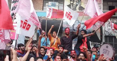ജെ.എന്‍.യു തെരഞ്ഞെടുപ്പ്; വോട്ടെണ്ണല്‍ പുരോഗമിക്കുമ്പോള്‍ നാലില്‍ മൂന്നിലും ഇടതുസഖ്യത്തിന്റെ ലീഡ്