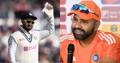 റിഷബ് പന്ത് എന്നൊരുത്തന്‍ ടീമിലുണ്ടായിരുന്നു, അവന്റെ കളിയൊന്നും ഇവന്‍ കണ്ടുകാണില്ല; ഇംഗ്ലണ്ട് താരത്തിന് രോഹിത്തിന്റെ തകര്‍പ്പന്‍ മറുപടി