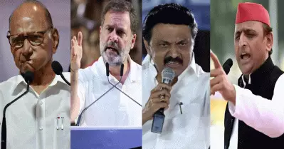 കെജ്‌രിവാളിന്റെ അറസ്റ്റ്; ഏകാധിപതി ജനാധിപത്യത്തെ കൊല്ലുന്നുവെന്ന് രാഹുല്‍; ബി.ജെ.പി വന്‍ ജനരോഷത്തെ നേരിടാന്‍ തയ്യാറാവണമെന്ന് എം.കെ. സ്റ്റാലിന്‍