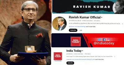 ഇന്ത്യ ടുഡേയെ കടത്തിവെട്ടി 90 ലക്ഷം വരിക്കാരുമായി രവീഷ് കുമാറിന്റെ യൂട്യൂബ് ചാനൽ; കാഴ്ചക്കാരിൽ എൻ.ഡി.ടി.വിയെക്കാൾ പതിൻമടങ്ങ് മുമ്പിൽ