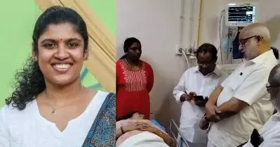 ചിന്ത ജെറോമിനെ കാറിടിച്ചു പരിക്കേല്‍പിച്ചു; കോണ്‍ഗ്രസ് പ്രവര്‍ത്തകര്‍ക്കെതിരെ കേസ്