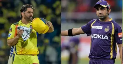ഓരോ ഘട്ടത്തിലും ഞാന്‍ ധോണിയെ മറികടക്കും; ചെന്നൈയെയും ധോണിയെയും വെല്ലുവിളിച്ച് ഗംഭീര്‍