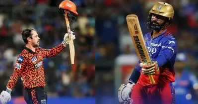 ചിന്നസ്വാമി കത്തിച്ച് ഹൈദരബാദ്, റെക്കോഡ് ടോട്ടലിന്റെ അമ്പരപ്പിക്കുന്ന വിജയം; ദിനേശ് കാര്‍ത്തിക്കിന്റെ ഒറ്റയാള്‍ പോരാട്ടത്തിനും രക്ഷയില്ല
