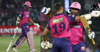 സഞ്ജുവിന്റെ വജ്രായുധത്തിന്റെ മൂർച്ചകുറയുന്നു; മോശം നേട്ടത്തിൽ ഒന്നാമൻ ജെയ്‌സ്വാൾ