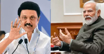 കച്ചത്തീവിനെ പ്രധാനമന്ത്രി തെരഞ്ഞെടുപ്പ് ആയുധമാക്കുന്നു; മോദിക്കെതിരെ ആഞ്ഞടിച്ച് എം.കെ. സ്റ്റാലിന്‍