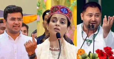 തേജസ്വി യാദവിന് പകരം തേജസ്വി സൂര്യ; ആളുമാറി സ്വന്തം നേതാവിനെ അധിക്ഷേപിച്ച് കങ്കണ