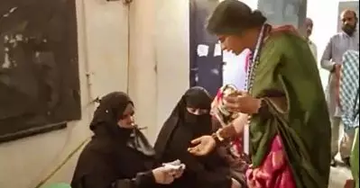 പോളിങ് ബൂത്തില്‍ മുസ്‌ലിം സ്ത്രീകളുടെ ബുര്‍ഖ അഴിപ്പിച്ച് പരിശോധന; ഹൈദരബാദില്‍ ബി.ജെ.പി സ്ഥാനാര്‍ത്ഥിക്കെതിരെ കേസ്