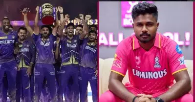 കപ്പടിച്ച ശ്രേയസ് അയ്യരല്ല, ഏറ്റവും മികച്ച ക്യാപ്റ്റന്‍ സഞ്ജു സാംസണ്‍; കോഹ്‌ലിയെയും നരെയ്‌നെയും നയിക്കാന്‍ രാജസ്ഥാന്‍ നായകന്‍; വിമര്‍ശനം
