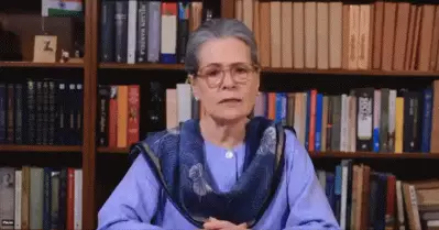 ഇന്ത്യയിലെ ദുഷ്‌കരമായ സാഹചര്യത്തില്‍ കോണ്‍ഗ്രസ് ജനങ്ങള്‍ക്കൊപ്പമുണ്ട്; വീഡിയോ സന്ദേശവുമായി സോണിയ ഗാന്ധി