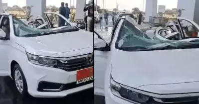 മധ്യപ്രദേശിലും വിമാനത്താവളത്തിന്റെ മേൽക്കൂര തകർന്നു വീണു: തകർന്നത് മൂന്ന് മാസം മുമ്പ് മോദി ഉദ്ഘാടനം ചെയ്ത വിമാനത്താവളം