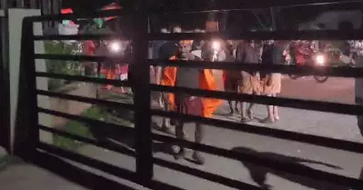 തെരഞ്ഞെടുപ്പ് വിജയത്തിനുപിന്നാലെ മീഡിയവണ്‍ ഓഫീസിന് നേരെ ബി.ജെ.പി പ്രവര്‍ത്തകരുടെ ആക്രമണം