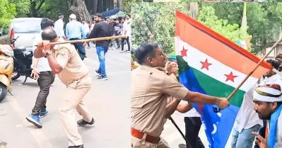 നീറ്റ് ക്രമക്കേട്; രാജസ്ഥാനില്‍ എന്‍.എസ്.യു പ്രതിഷേധത്തിനിടെ സംഘർഷം