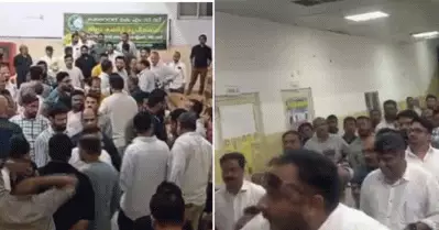 പി.എം.എ സലാമിന് നേരെയുണ്ടായ കൈയേറ്റം; കുവൈറ്റ് കെ.എം.സി.സി നേതാക്കള്‍ക്കെതിരെ നടപടി