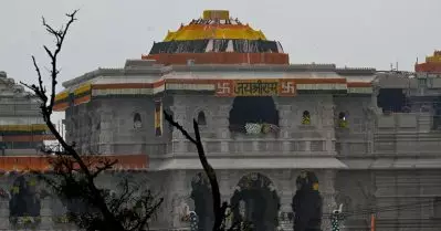 രാമക്ഷേത്രം ചോര്‍ന്നൊലിക്കുന്നു; കോടികള്‍ മുടക്കിയ നിര്‍മാണത്തിലെ വീഴ്ച ചൂണ്ടിക്കാട്ടി മുഖ്യ പുരോഹിതന്‍