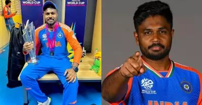 ചരിത്രത്തിലെ മൂന്നാമനായി സഞ്ജു സാംസൺ; ലോകകപ്പിലെ ഇന്ത്യയുടെ മലയാളി ഭാഗ്യം അവസാനിക്കുന്നില്ല