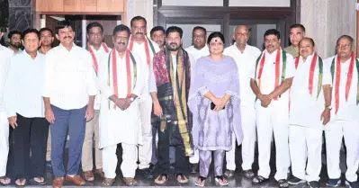 ബി.ആര്‍.എസിന് വീണ്ടും തിരിച്ചടി; ആറ് എം.എല്‍.എമാര്‍ കോണ്‍ഗ്രസിലേക്ക്