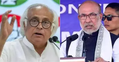 സ്വയം അഭിഷേകം ചെയ്യപ്പെട്ട നോണ്‍-ബയോളജിക്കല്‍ പ്രധാനമന്ത്രിയെ ബിരേന്‍ സിങ് മണിപ്പൂരിലേക്ക് ക്ഷണിച്ചോ?: ജയറാം രമേശ്