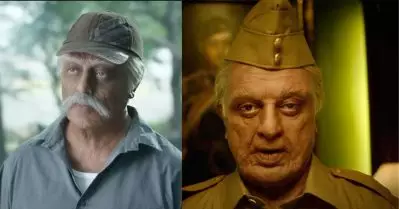 അഴിമതിക്കെതിരെ പോരാടാന്‍ കള്ള പാസ്‌പോര്‍ട്ടില്‍ വരുന്ന ഇന്ത്യന്‍ താത്ത, ഒ.ടി.ടി റിലീസിന് പിന്നാലെ ഇന്ത്യന്‍ 2വിന് ട്രോള്‍മഴ