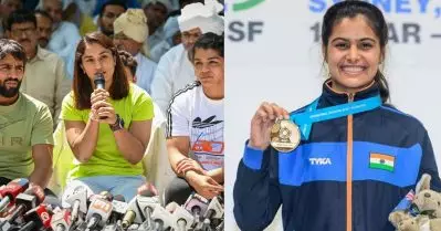 ഒളിമ്പിക്‌സിലെ മെഡല്‍ നേട്ടത്തിനുപിന്നാലെ ഗുസ്തി താരങ്ങളെ പിന്തുണച്ചുള്ള മനു ഭാക്കറുടെ പോസ്റ്റ് ചര്‍ച്ചയില്‍