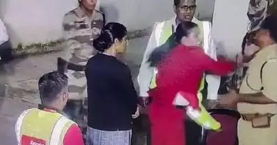 മോശം പെരുമാറ്റം; സി.ഐ.എസ്.എഫ് ഉദ്യോഗസ്ഥനെ തല്ലി സ്‌പൈസ് ജെറ്റ് ജീവനക്കാരി; കേസെടുത്ത് പൊലീസ്